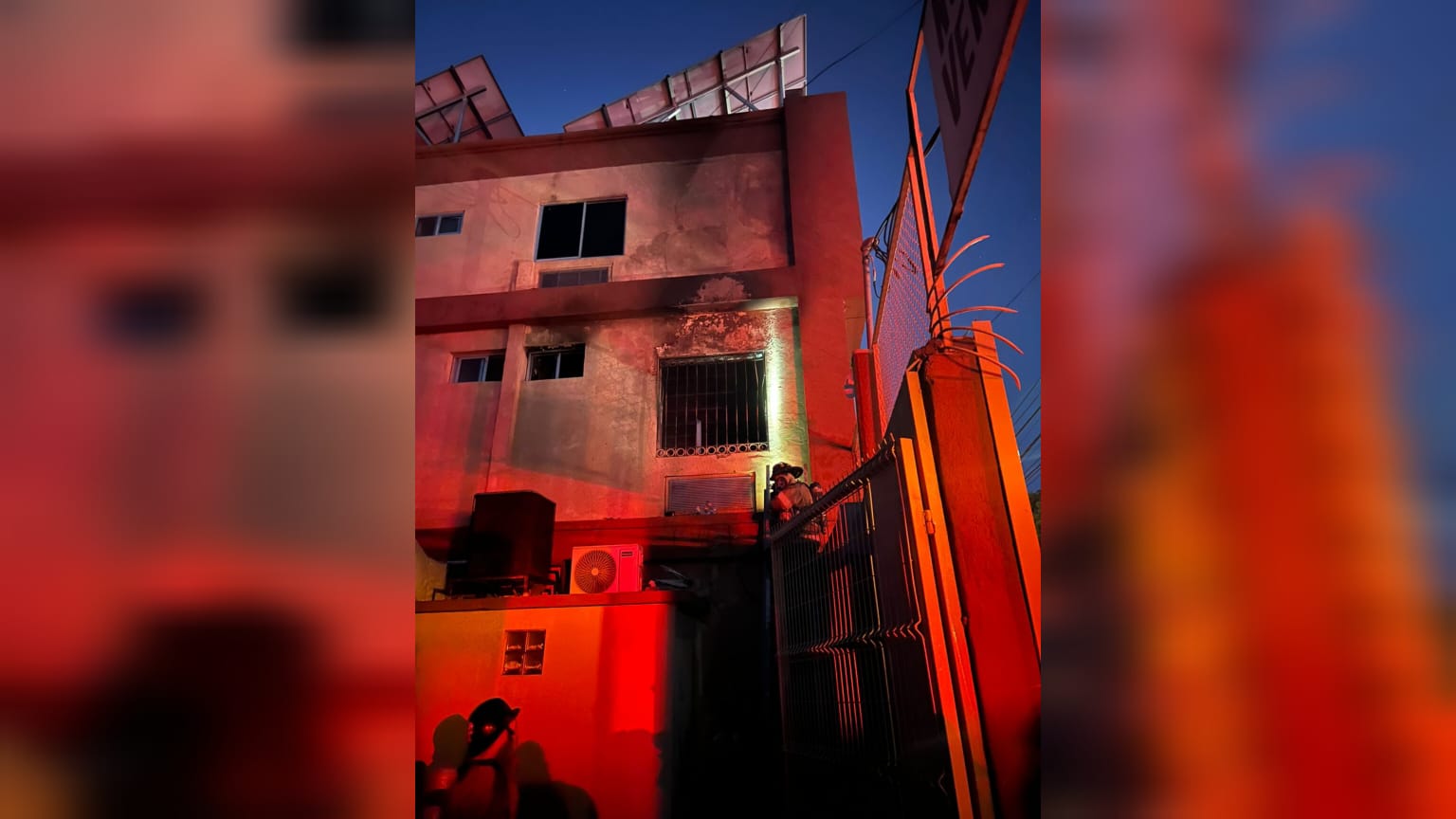 Incendio en hotel de Los Mochis