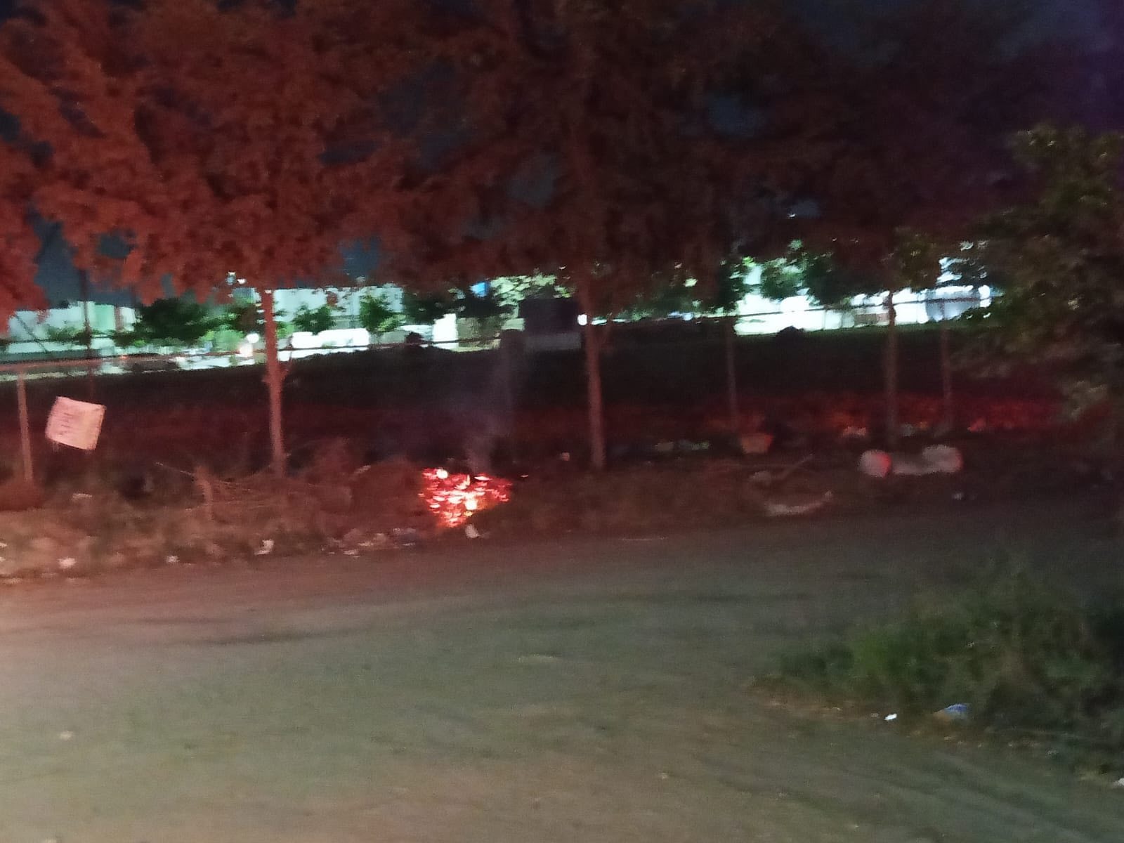 Incendio en baldío de Mazatlán, Sinaloa