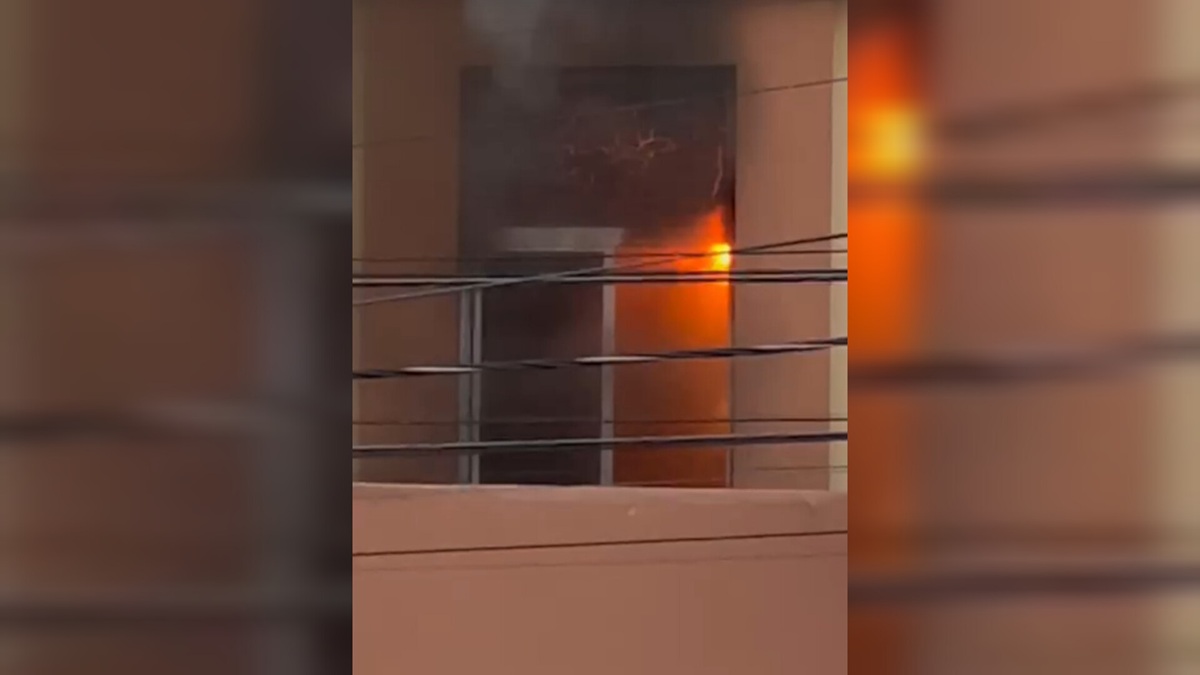 Incendio en hotel de Los Mochis