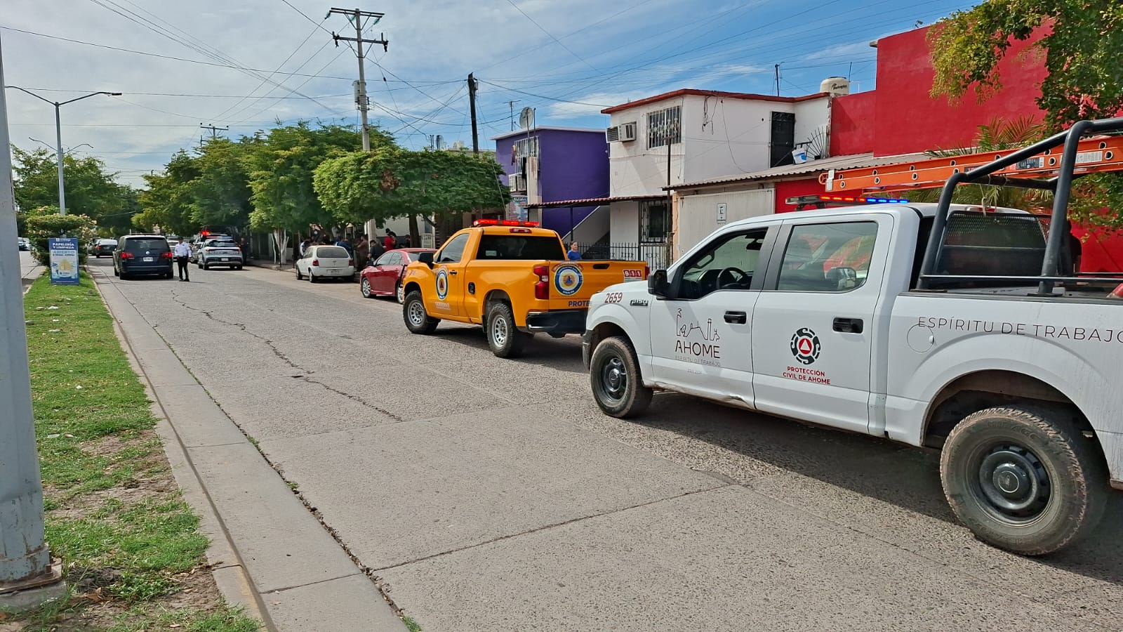 Incendio de vivienda en Los Mochis, Sinaloa
