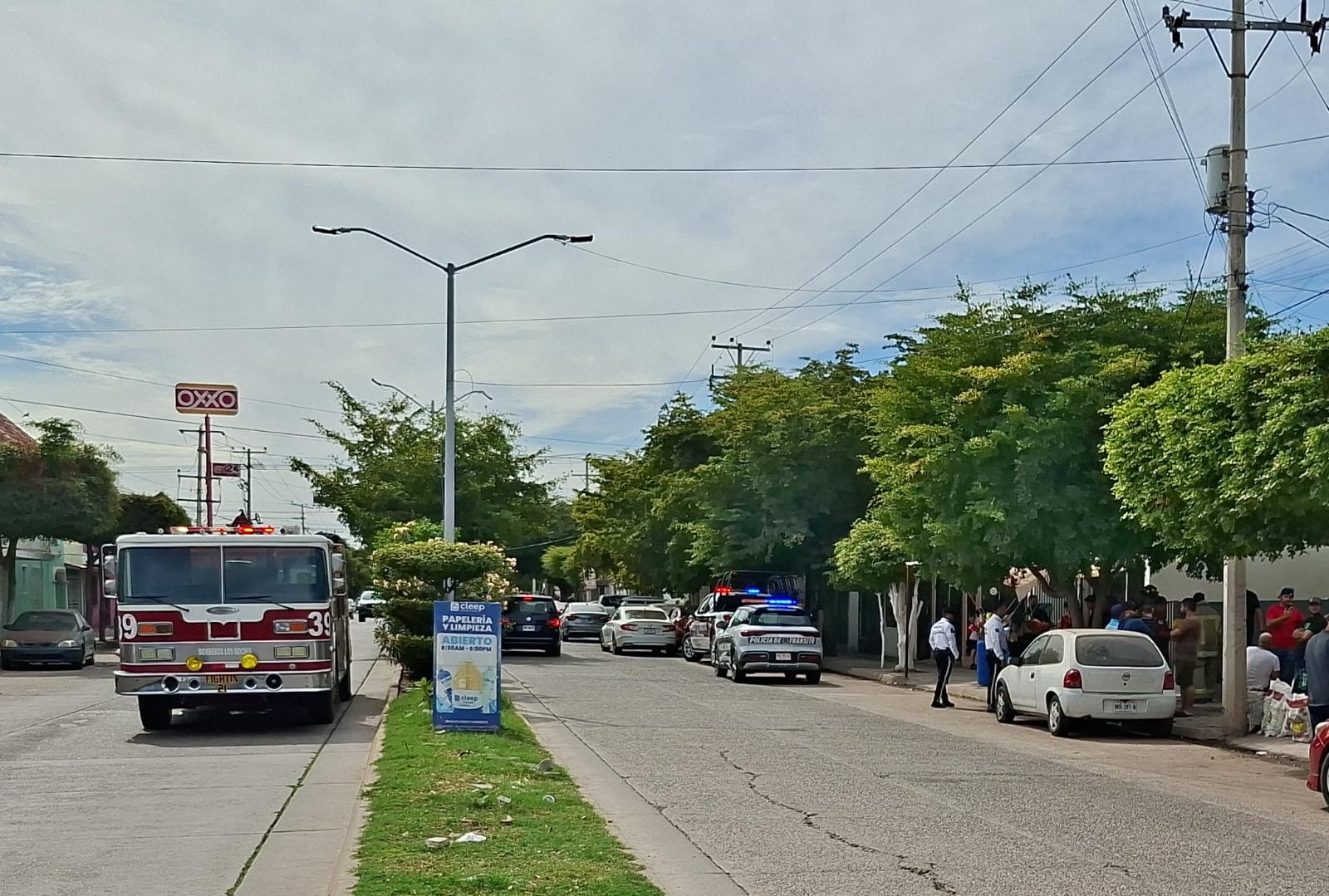 Incendio de vivienda en Los Mochis, Sinaloa