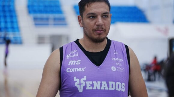 Javier González quiere dejar huella en Venados Basketball Mazatlán este 2026