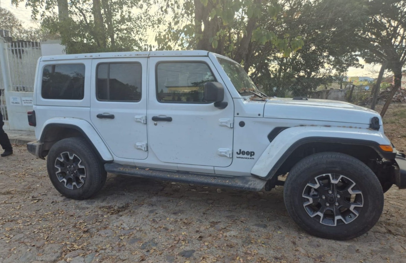 Jeep asegurado