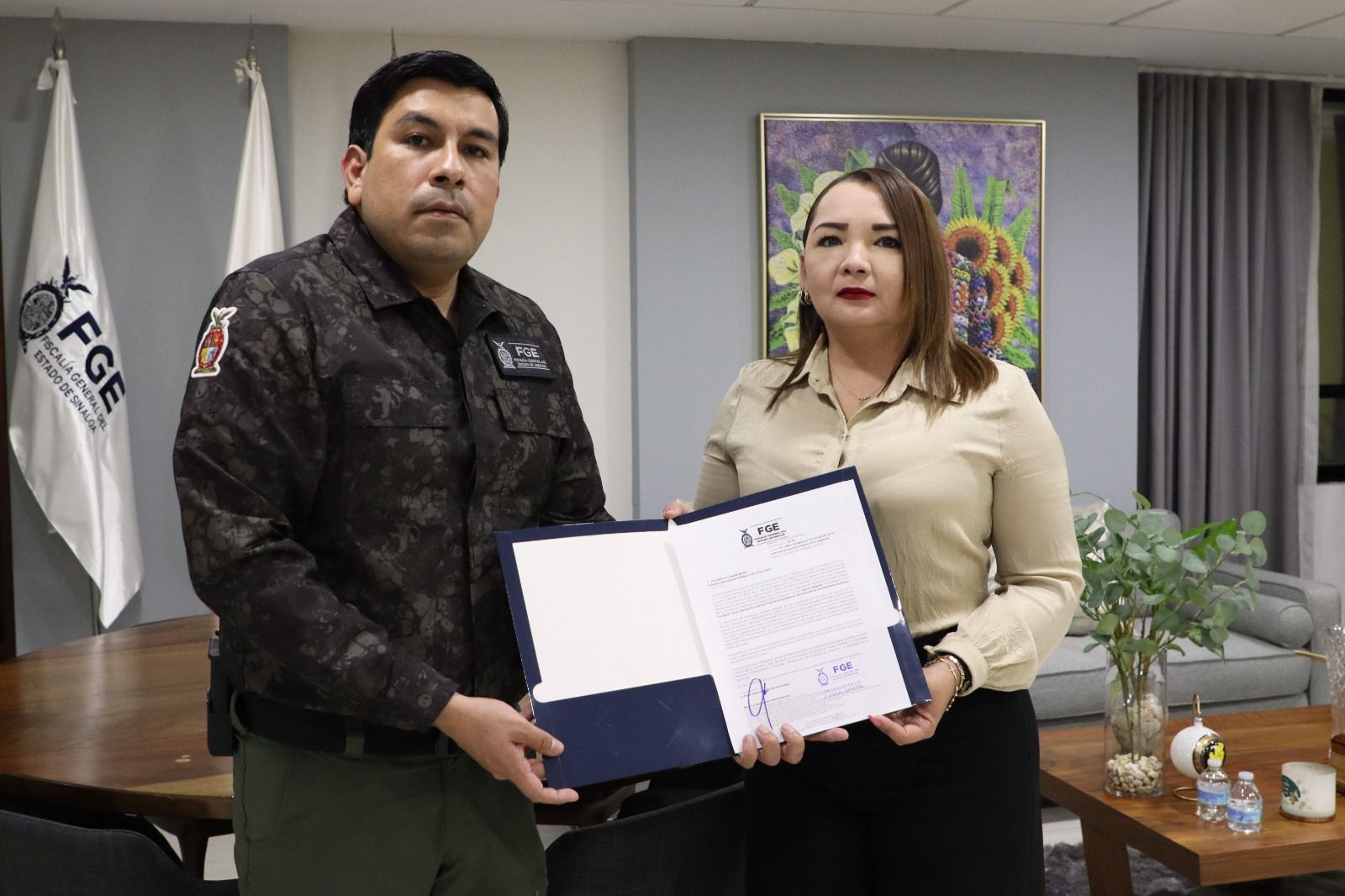 Jorge Alfonso Delgado, encargado de la Comisaría General de la Policía de Investigación