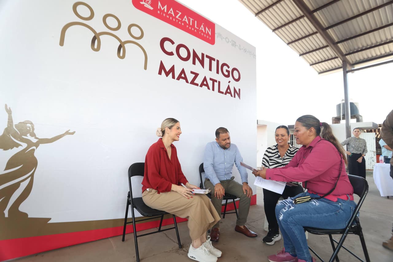 Jornada "Contigo Mazatlán" llega a Barrón