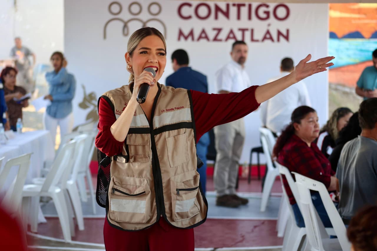 Jornada "Contigo Mazatlán" en Santa Elena