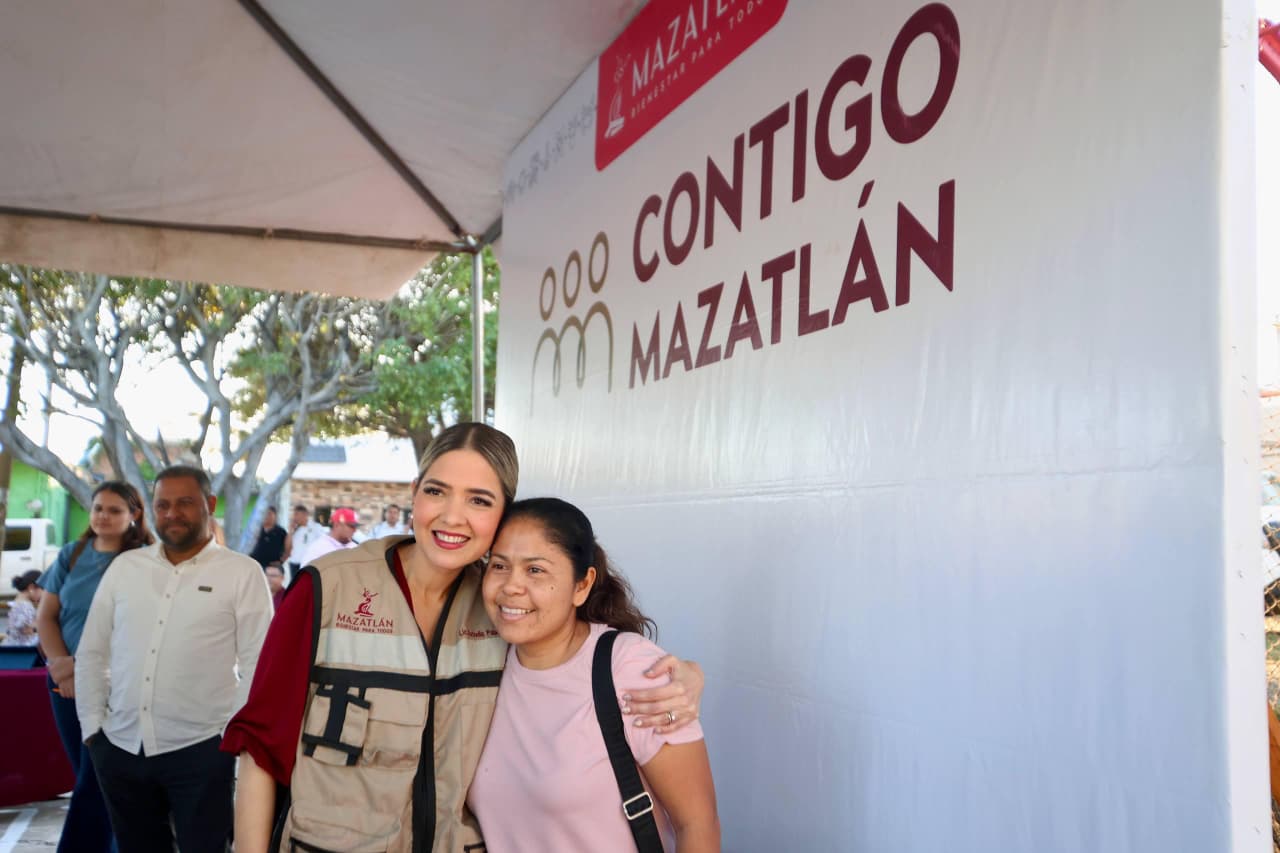 Jornada "Contigo Mazatlán" en Santa Elena