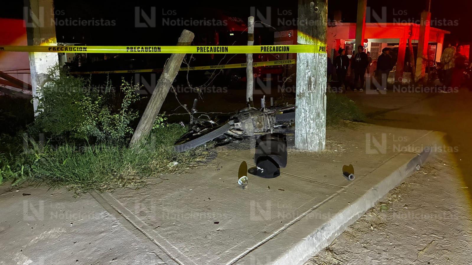 Joven motociclista fallece en la comunidad de Cachoana, en Ahome