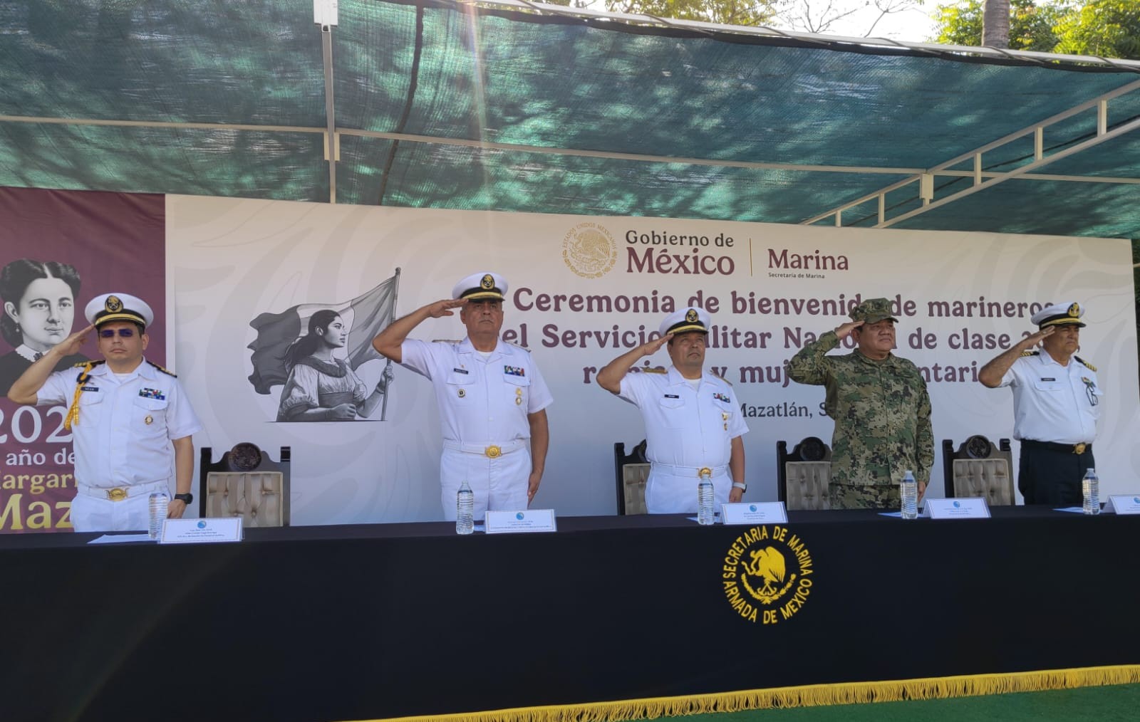 Jóvenes inician Servicio Militar Nacional en Mazatlán
