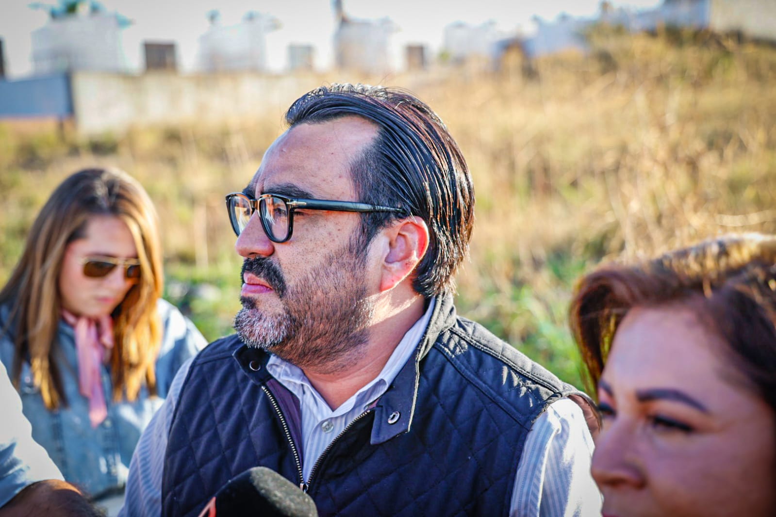 Supervisan terreno donde se construirá CBTis en el sector San Isidro en Culiacán