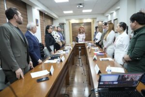 Jurado encargado de entregar la Medalla de Honor Norma Corona Sapién