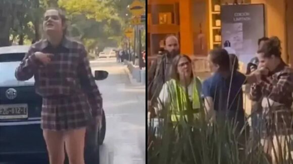 “Lady Naucalpan” ataca a ciclista en Polanco y queda libre por lesiones menores