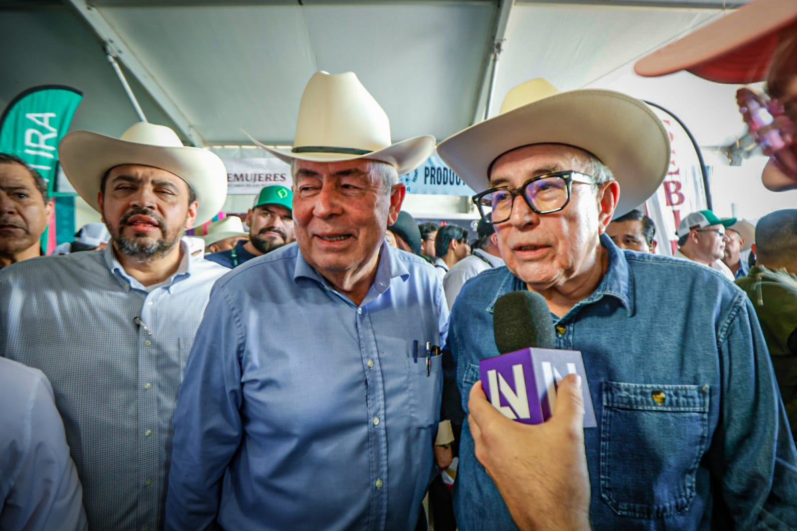 Leonel Cota Montaño y Rubén Rocha Moya
