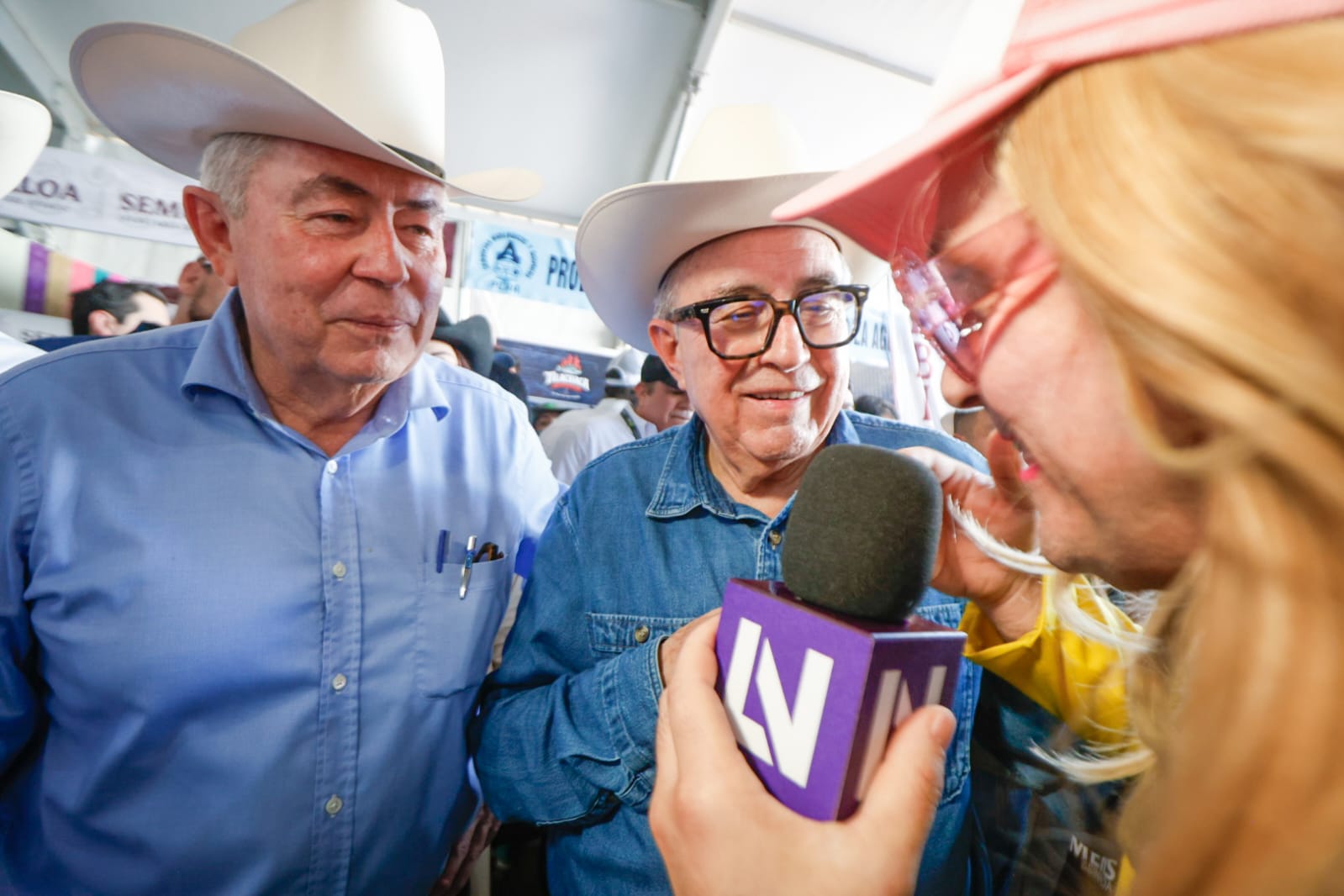 Leonel Cota Montaño y Rubén Rocha Moya
