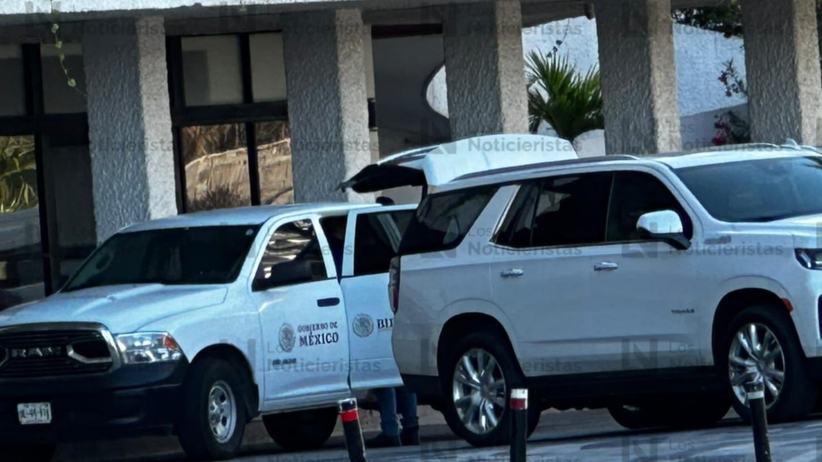 Llega avanzada del Gobierno Federal a hotel de Mazatlán por visita de Claudia Sheinbaum