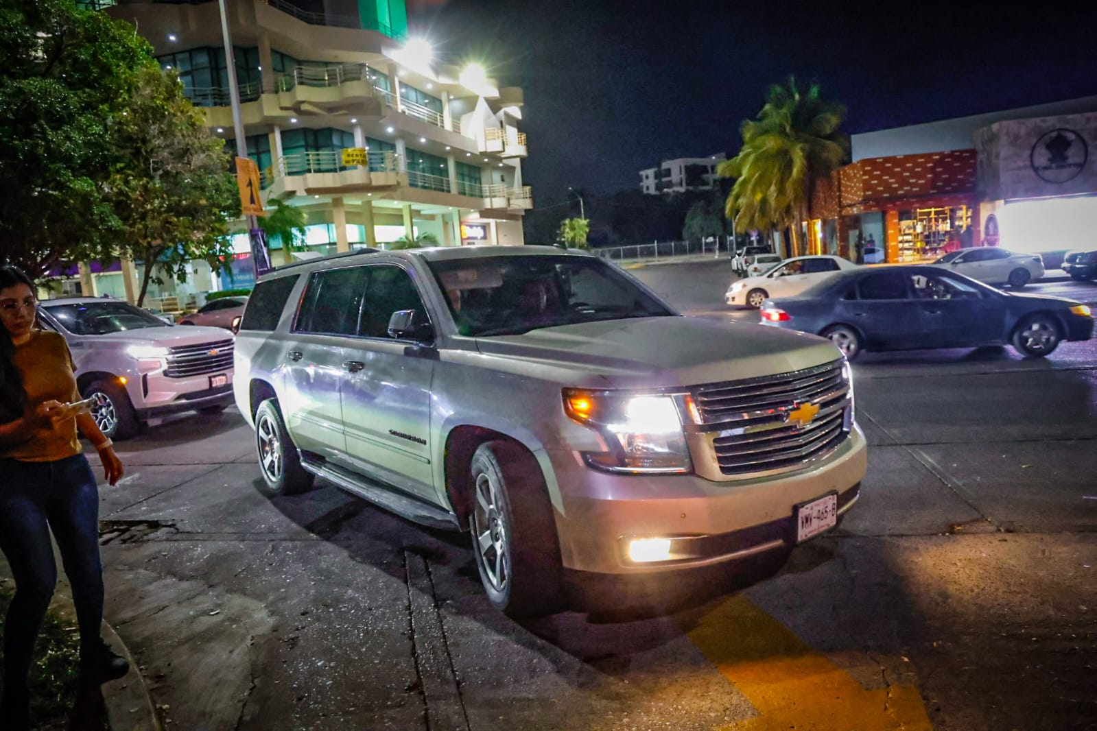 Claudia Sheinbaum llega a hotel de Culiacán, Sinaloa