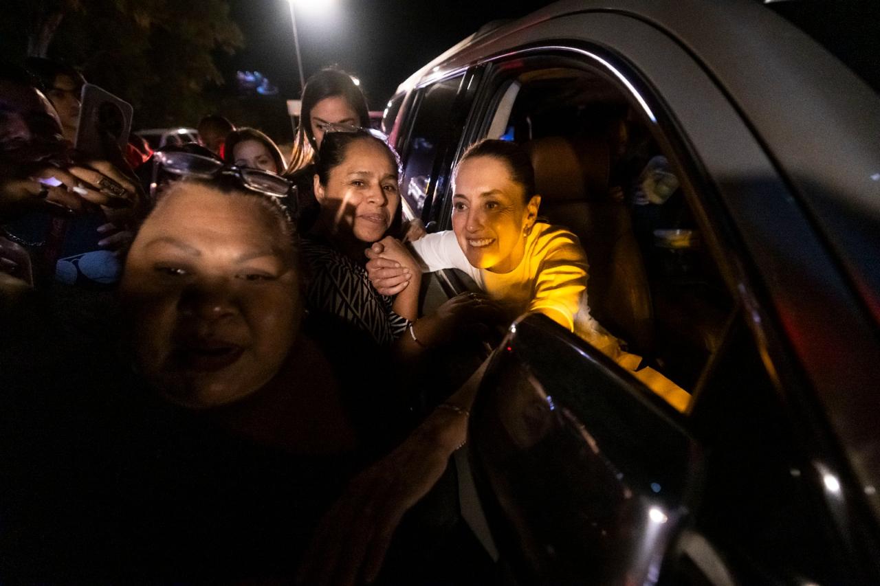 Claudia Sheinbaum llega a Mazatlán por gira de trabajo