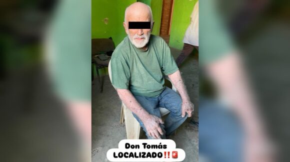 Don Tomás ya fue localizado sano y salvo, luego de perderse en Maripa, Sinaloa de Leyva