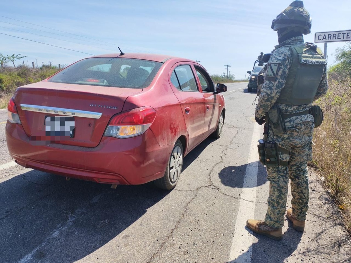 Lugar del secuestro de turistas en Mazatlán