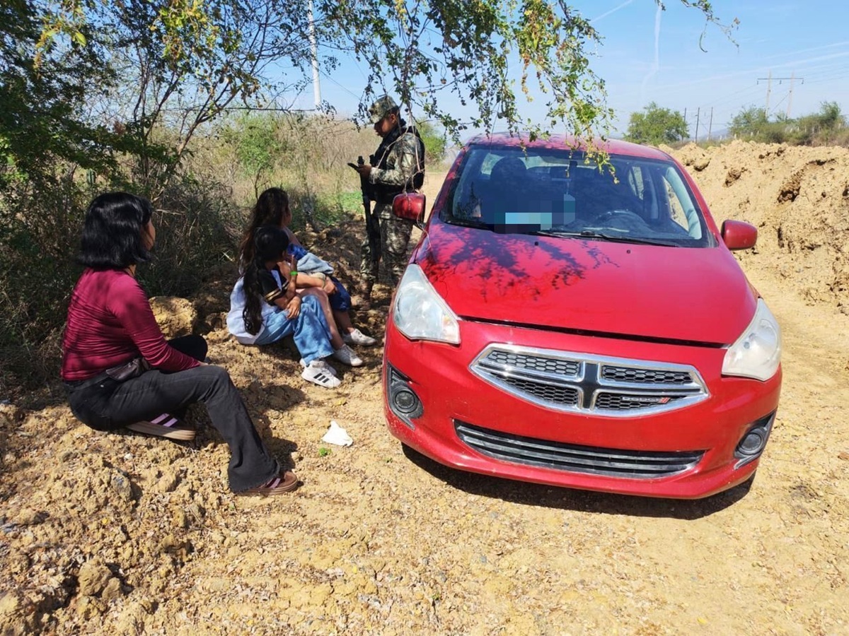 Lugar del secuestro de turistas en Mazatlán