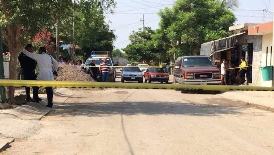 Lugar en donde joven asesinó a su madre y hermano en Culiacán, Sin.