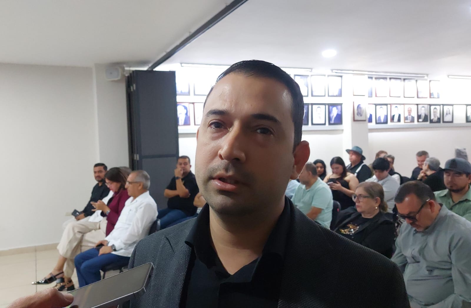 Luis Ángel Chávez, presidente de Canaco Salvador Alvarado