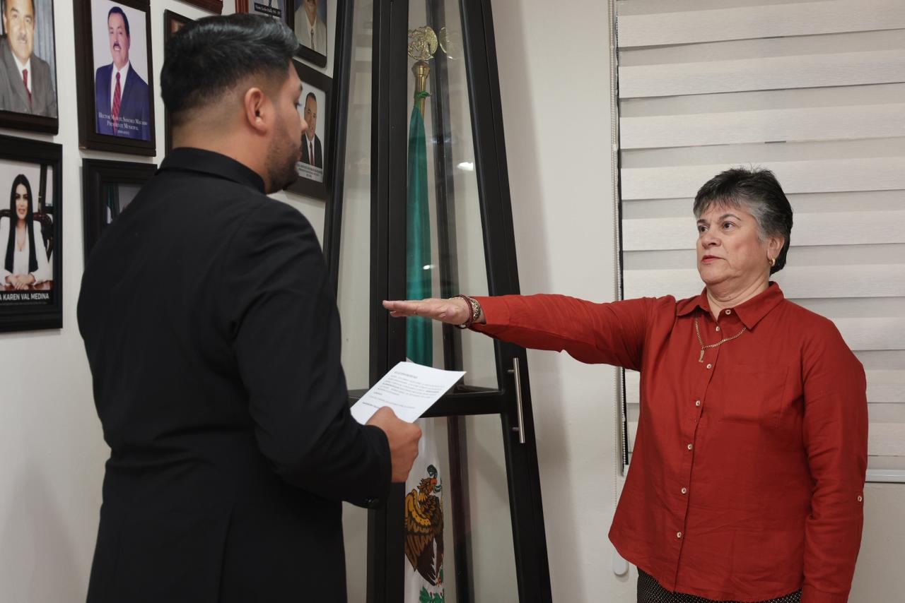 Luz Evelia Salcido Félix, tesorera de Elota, Sinaloa