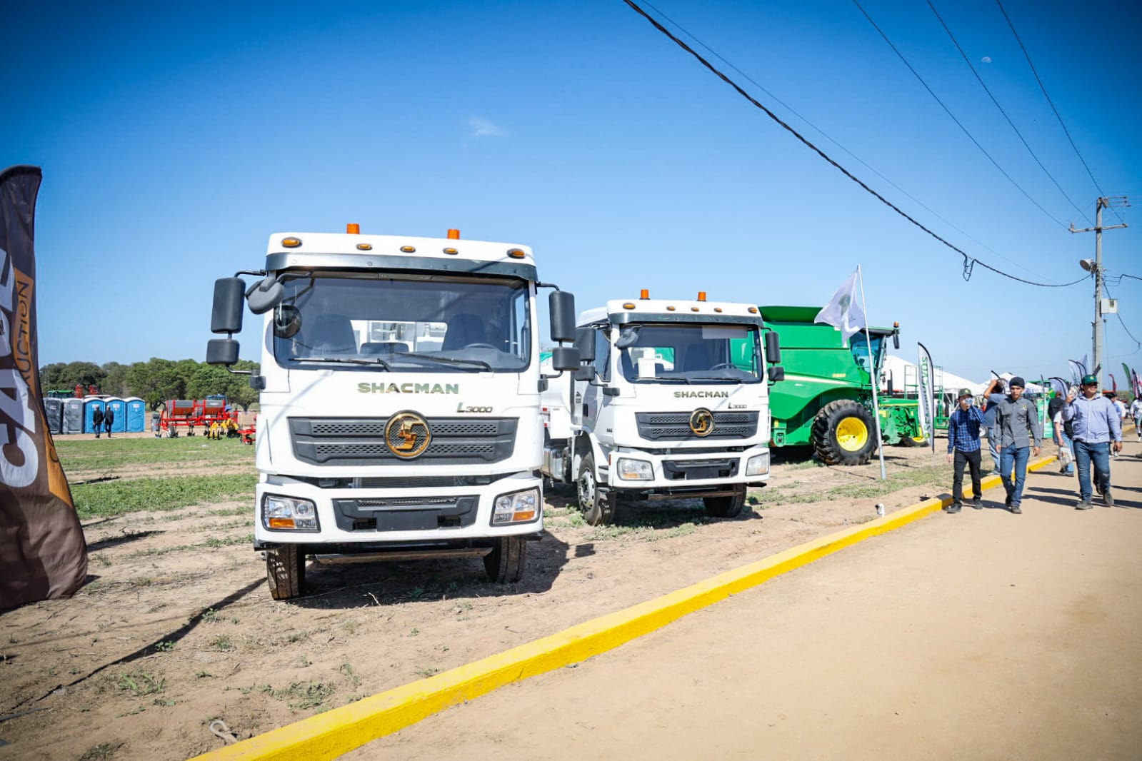 Maquinaria agrícola en la Expo Agro Sinaloa 2026