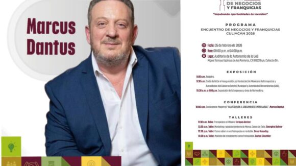 ¿Eres emprendedor y buscas fortalecerte? Este 5 de febrero se realizará el Encuentro de Negocios y Franquicias Culiacán 2026