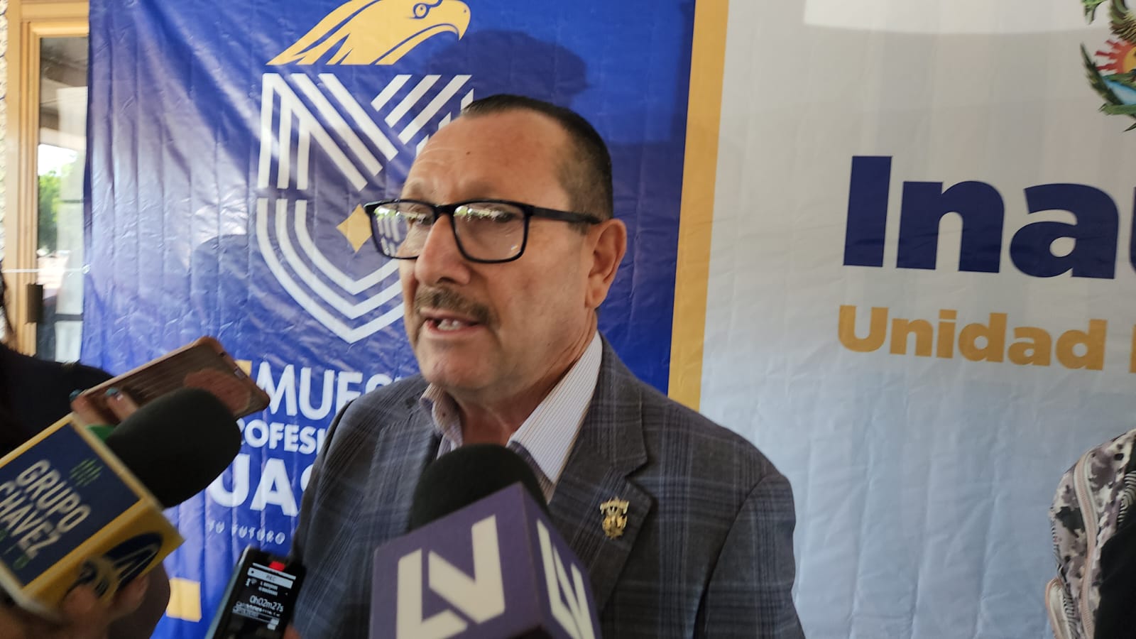 Mario Soto Velázquez, vicerrector de la Unidad Regional Centro-Norte de la Universidad Autónoma de Sinaloa (UAS)