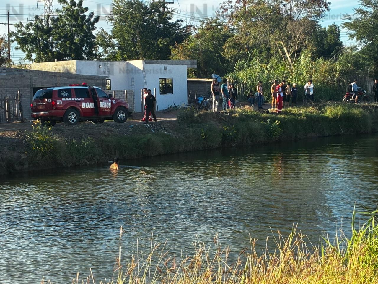 Menor muere tras caer al canal Lateral 18, en Ahome, Sin.