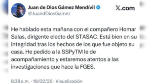 mensaje del alcalde de culiacan