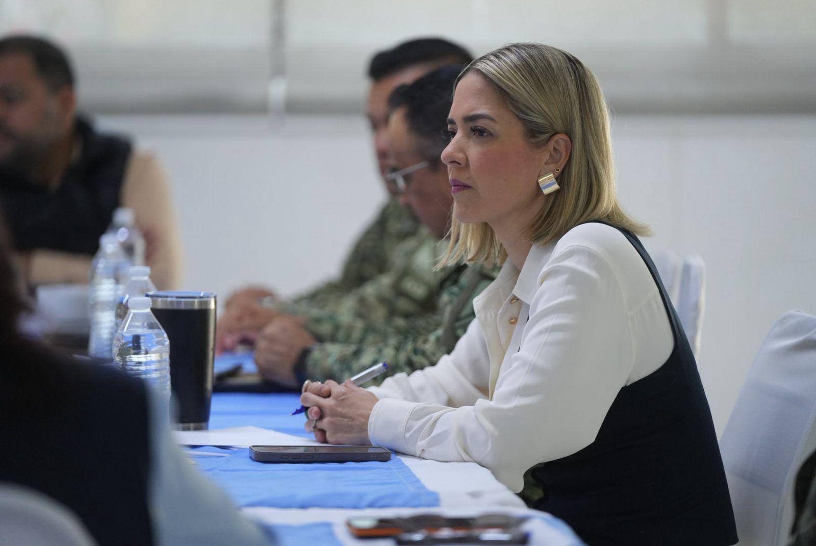 Estrella Palacios encabezó reunión de trabajo de la Mesa de Coordinación para la Construcción de la Paz