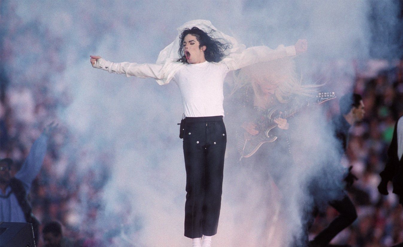 Michael Jackson en el Super Bowl de 1993