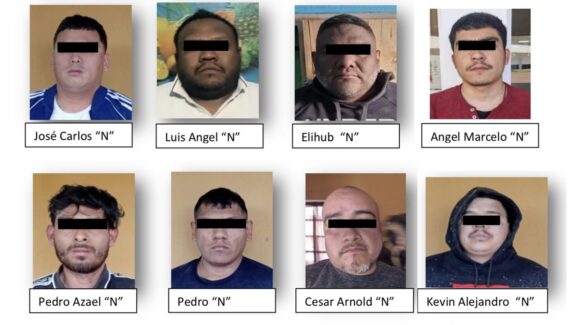 Confirma García Harfuch captura de 9 presuntos miembros del Cártel del Golfo, en Tamaulipas