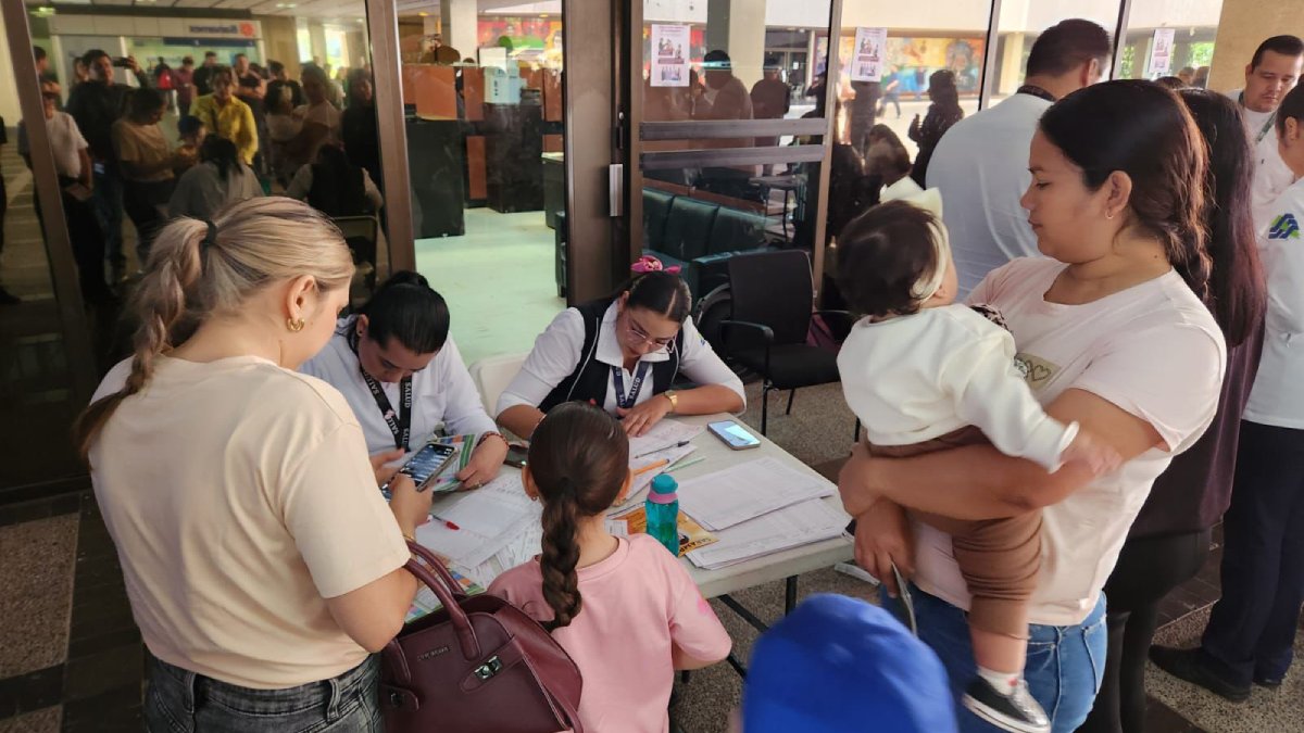 modulo de vacunacion contra el sarampion en culiacan menores