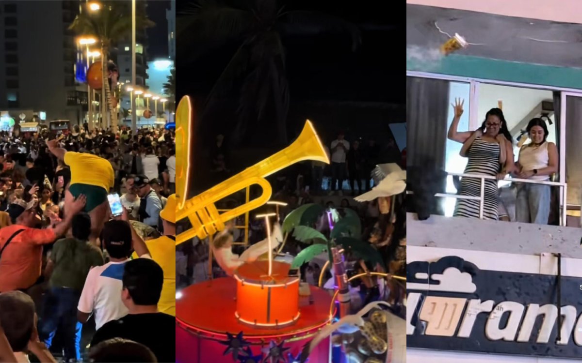 Momentos surrealistas del Carnaval de Mazatlán