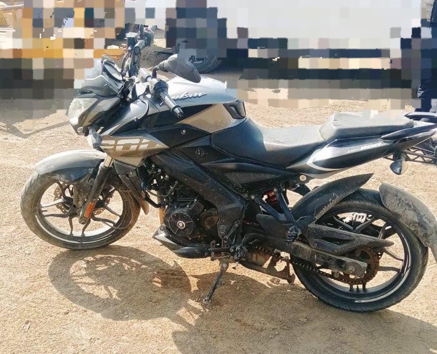 Moto asegurada en Mazatlán, Sinaloa