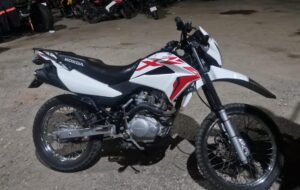 Motocicleta asegurada en Mazatlán, Sinaloa