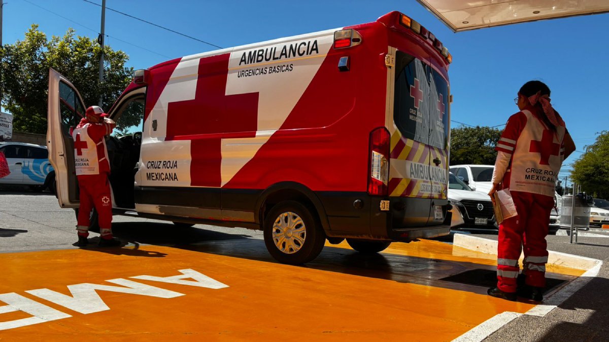 motociclista ingresa a hospital en los mochis tras accidente