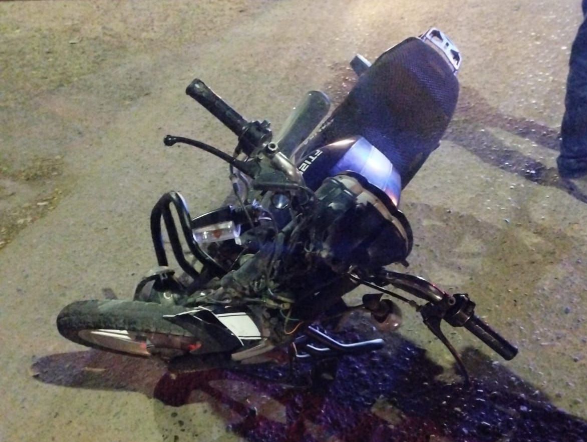Motociclista lesionado tras choque en Guasave, Sinaloa