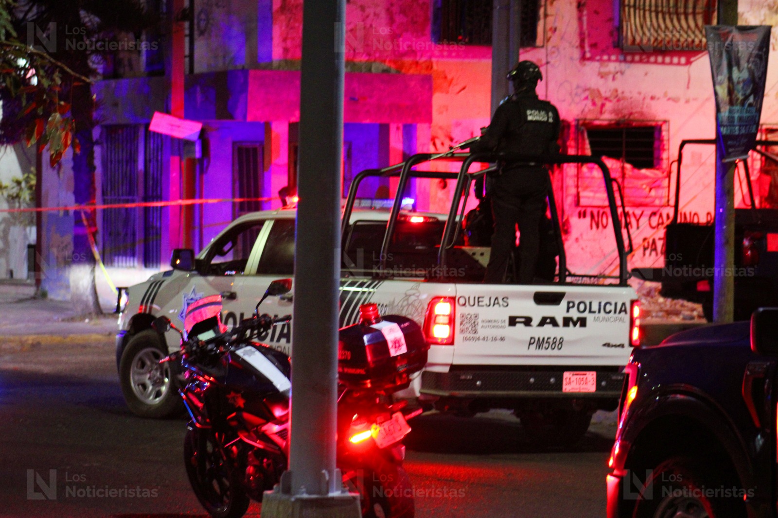 Motociclista muere tras ataque armado en Mazatlán