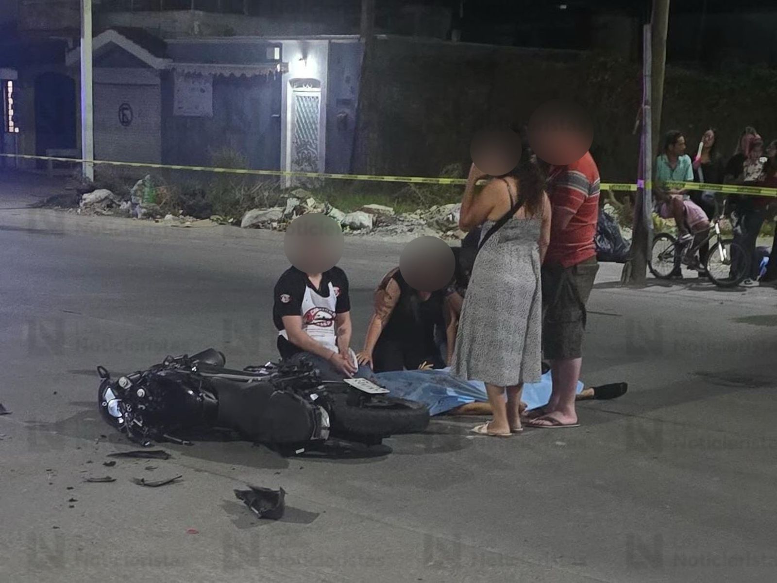 Motociclista pierde la vida tras accidente en Mazatlán, Sinaloa