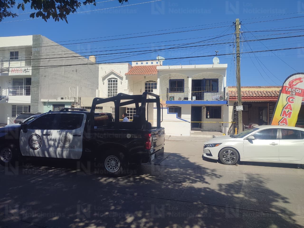 Domicilio donde hallaron a Rubí Patricia asesinada en Mazatlán
