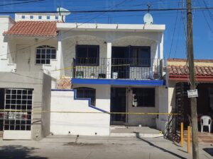 Domicilio donde hallaron a Rubí Patricia asesinada en Mazatlán