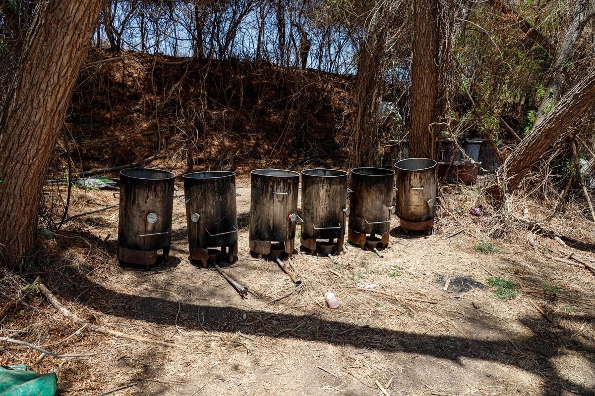 Narcolaboratorio desmantelado por la Marina en Durango