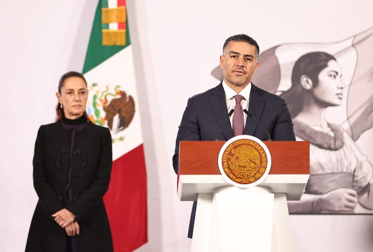 Omar García Harfuch y Claudia Sheinaum