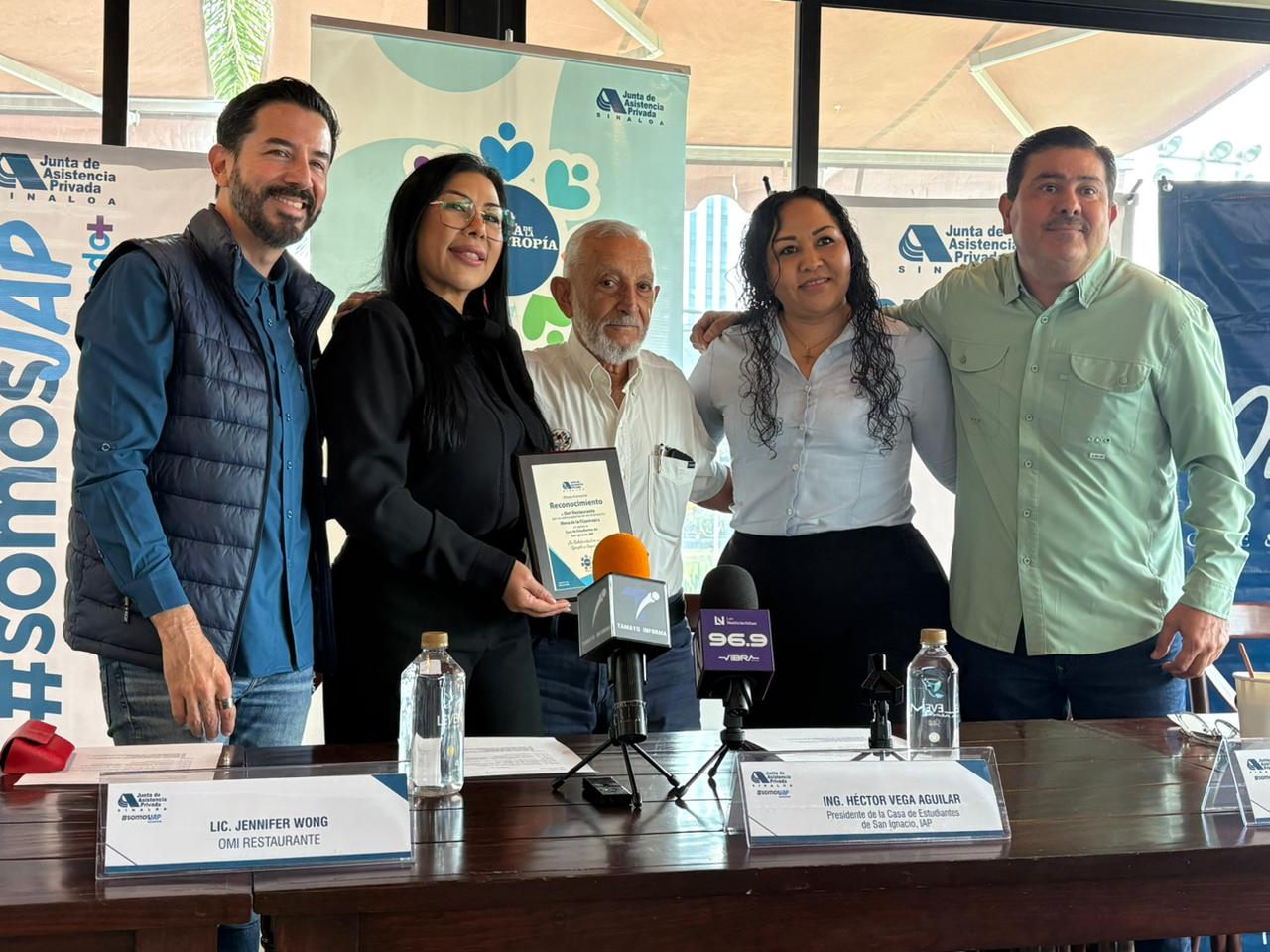 OMI Café entrega donativo a Casa del Estudiante en San Ignacio