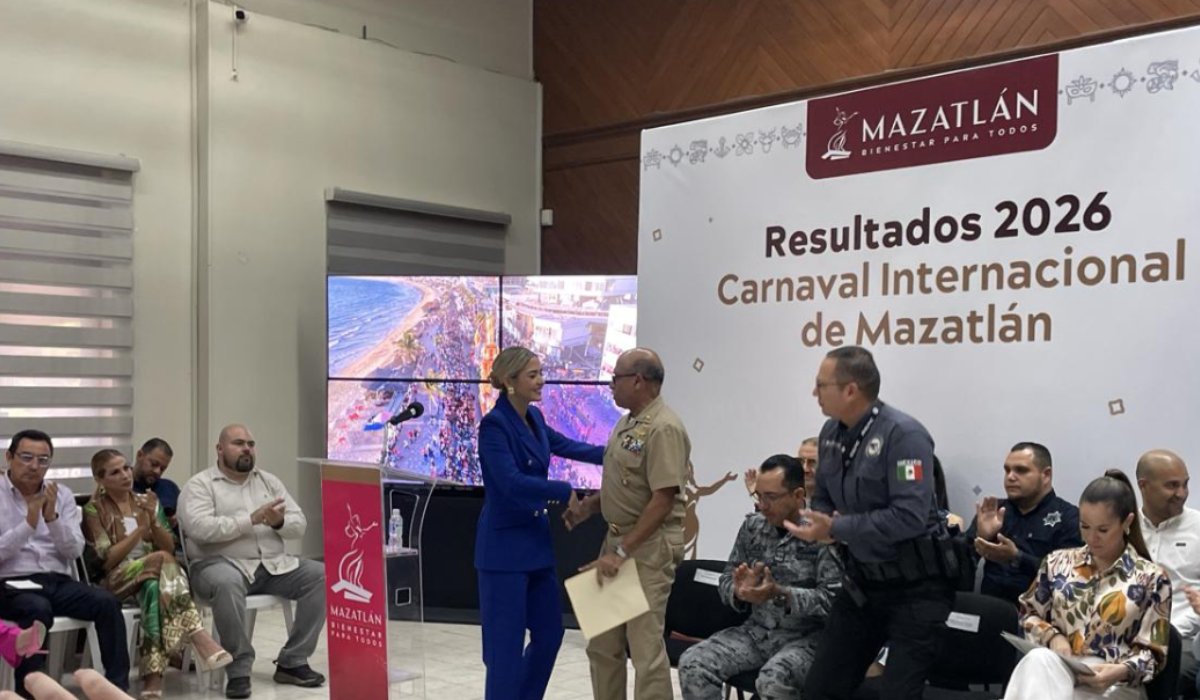 Operativo de la Marina en el Carnaval de Mazatlán 2026