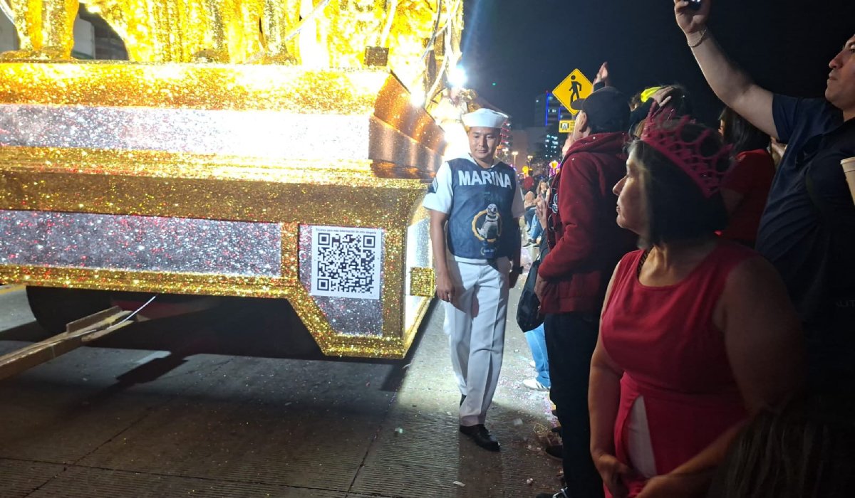 Operativo de la Marina en el Carnaval de Mazatlán 2026